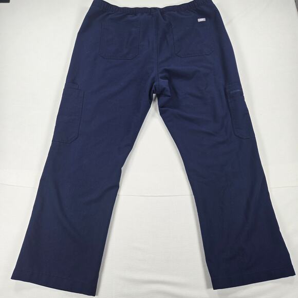 Figs Cairo Cargo Healthcare Medical Scrub Pants in Navy Blue Men's Size XXL - Picture 11 of 11